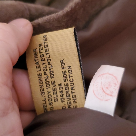 Boston Harbour Outdoorwear Men’s Soft Brown Suede Leather Jacket Coat Size XL - Picture 8 of 9